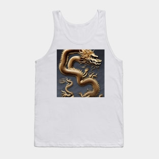 Wood Dragon Tank Top